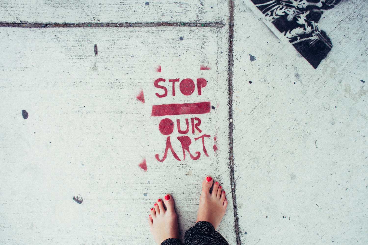 foot quotes photography